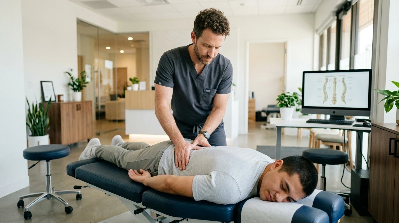 Chiropractor in Doha providing specialized chiropractic care at Gardenia Medical Centre